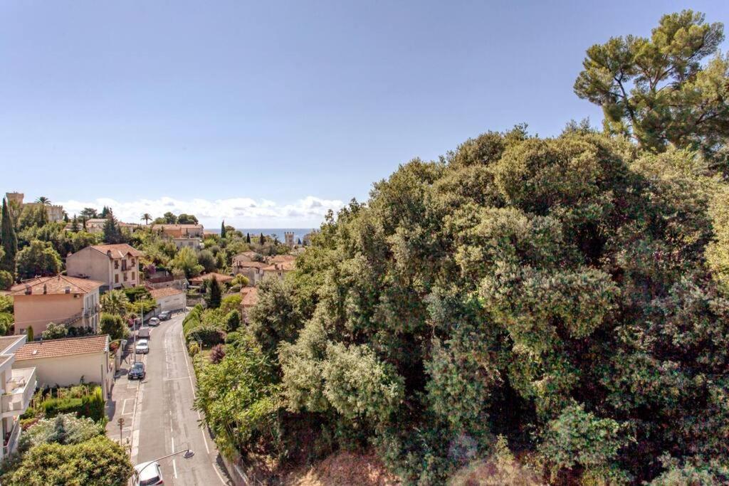 Appartement L36 Sea View Terrace 10Min Walking To Sea/Parking & Ac à Nice Extérieur photo