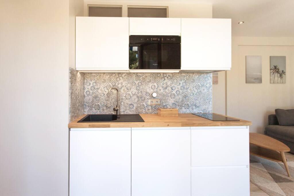 Appartement L36 Sea View Terrace 10Min Walking To Sea/Parking & Ac à Nice Extérieur photo