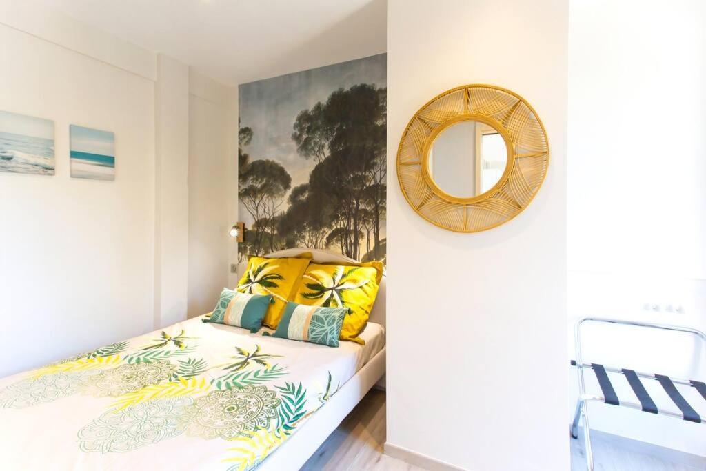 Appartement L36 Sea View Terrace 10Min Walking To Sea/Parking & Ac à Nice Extérieur photo