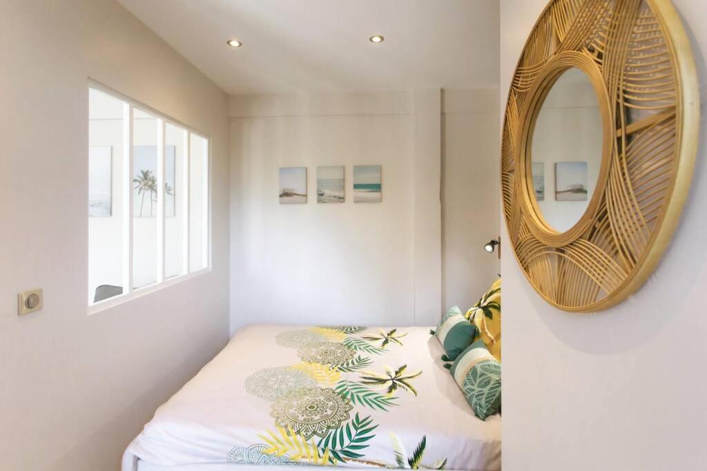 Appartement L36 Sea View Terrace 10Min Walking To Sea/Parking & Ac à Nice Extérieur photo