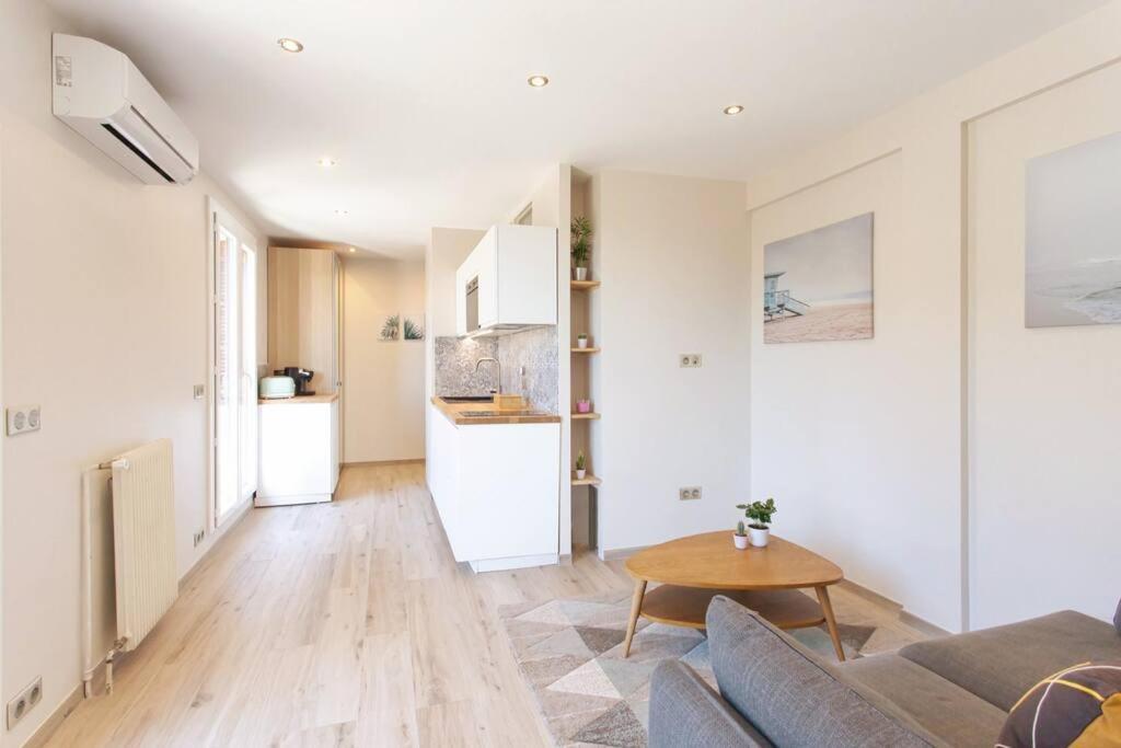 Appartement L36 Sea View Terrace 10Min Walking To Sea/Parking & Ac à Nice Extérieur photo